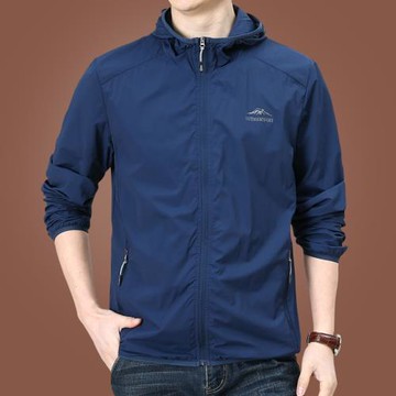 新款戶外男裝防曬衣服男士外套夏季超薄款透氣皮膚衣休閑運動上衣