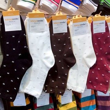 正韓國襪 中筒襪 韓襪 蝴蝶結襪 ins風  緹花 立體  女性襪 學生襪 流行襪 滿版蝴蝶結 台灣賣家 台灣出貨