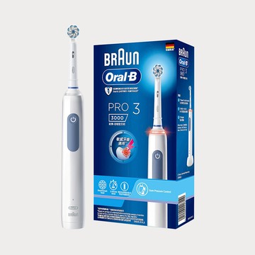 Oral-B PRO3 3D電動牙刷-經典藍