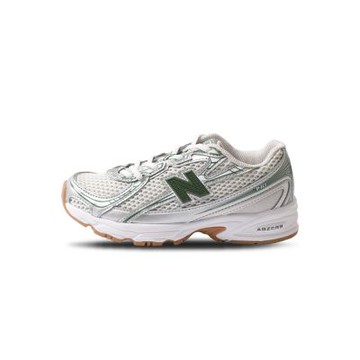 New Balance 740 中童 童鞋 銀綠色 復古 網眼 透氣 舒適 休閒 運動 慢跑鞋 PZ740SF
