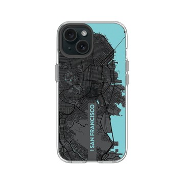 iPhone 15 Clear 透明 - JOCR - San Francisco (Black Logo)
