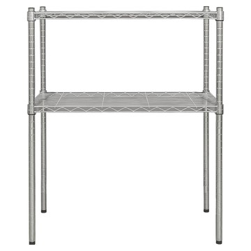 dayneeds 日需百備 二層插管波浪架 輕型  75 x 45 x 75cm  銀色  2層