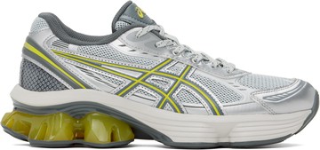 ASICS 银色 GEL-KINETIC FLUENT 运动鞋