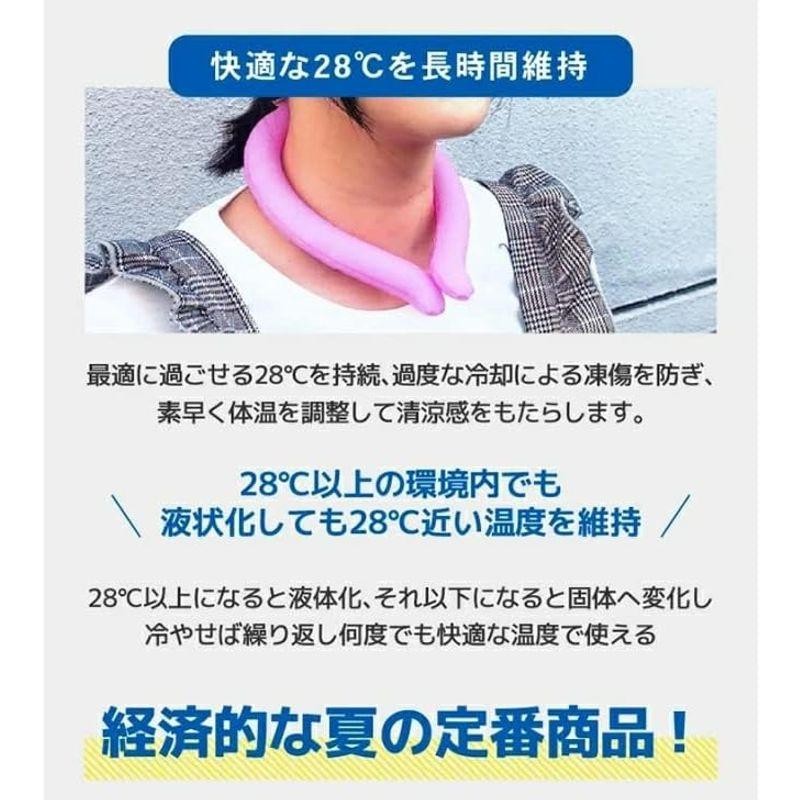 クールリング Mサイズ 女性用 男性用 ペット用 熱中症対策 エコ 28