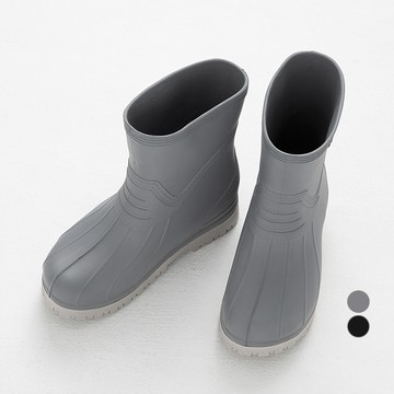 BASE ALPHA ESSENTIALS 男女通用 EVA 輕量工作雨靴  260  灰色的