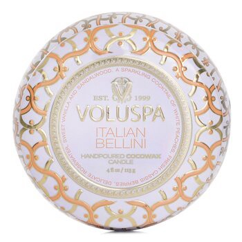 【Voluspa】迷你錫芳香蠟燭- Italian Bellini