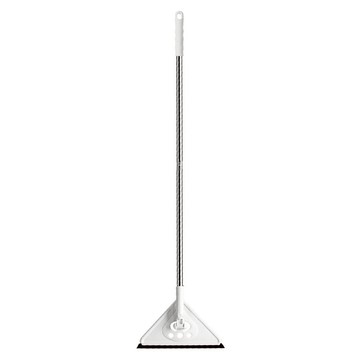 葉子小舖 三角加長桿除塵拖把 1支 25 ×16cm 超細纖維 長度可調節 頭部可旋轉