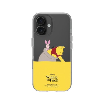 iPhone 16 Clear Case（相機按鈕） 透明 - 迪士尼-小熊維尼 Disney Winnie The Pooh - 蜂蜜冒險