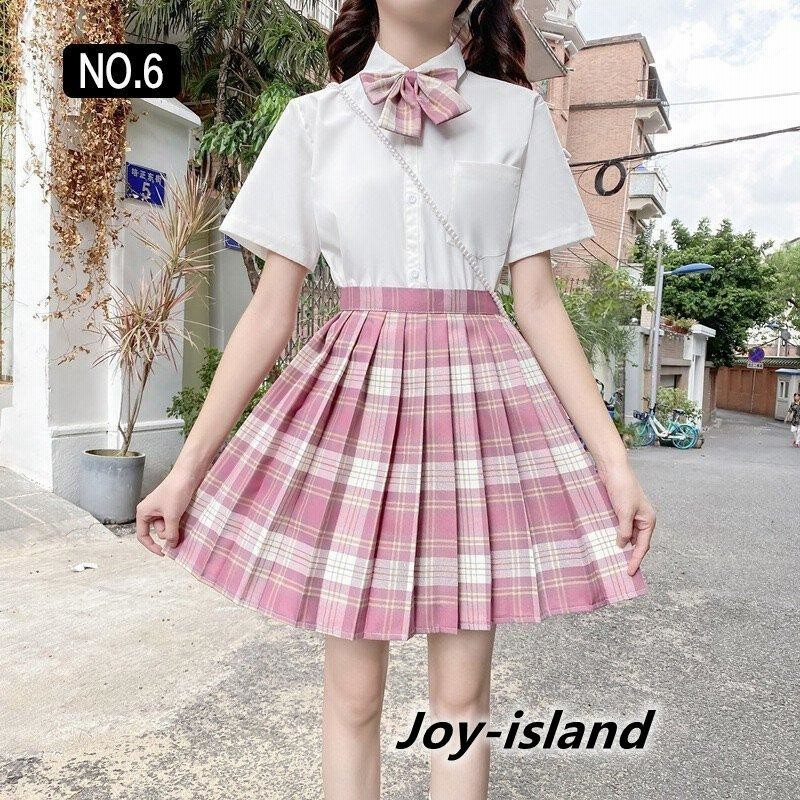 開店記念セール コスプレ 制服 JK 6点セット 女子高生 高校生 学生服