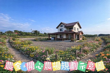 近美濃區農會★面寬約60米★溫室、網室農業規劃佳｜高雄市旗山區廣福段