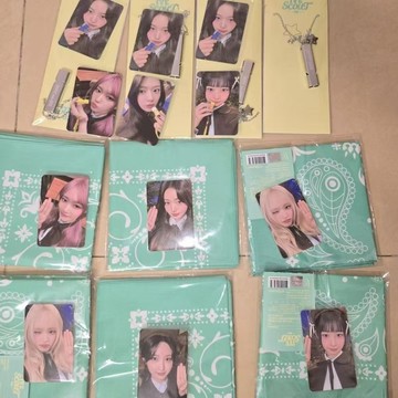⭐韩国代购正版预售⭐ive芙FC場周方巾IVE首爾fancon演唱會場周絲巾張元英方巾正品未拆