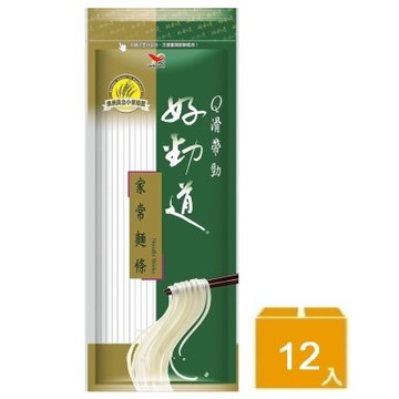 好勁道 家常麵條袋300gx12入/箱