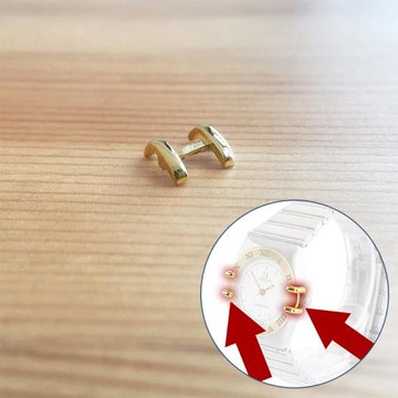 圈口18K金護爪 精品飾件適配OMG歐米茄星座老款石英手表