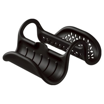 UMBRA 雙座刷具海綿瀝水架  墨黑色  1個