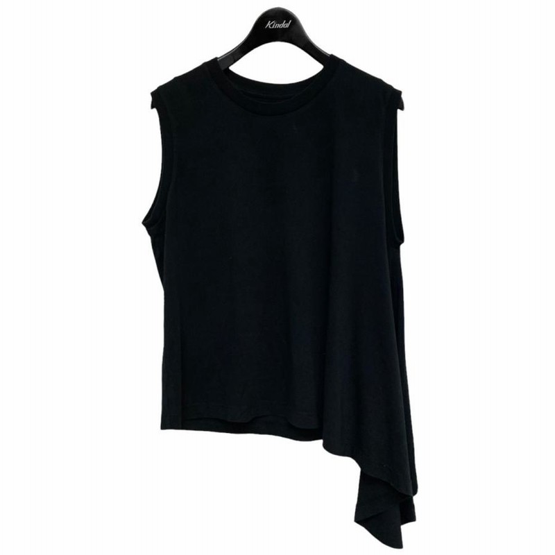 MM6 Maison Margiela アシンメトリーノースリーブカットソー MM6 Maison Margiela アシンメトリーノースリーブカットソー