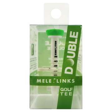 MELE LINKS 可調節多功能高爾夫球Tee組 35~55mm 綠色  8.5 x 5.5cm  1組