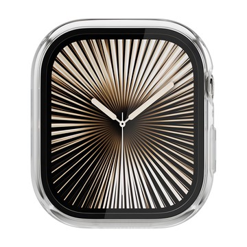 SwitchEasy 魚骨牌 Hybrid WP 9H 鋼化玻璃防水保護殼  Apple Watch 10 42mm  透明色  1個