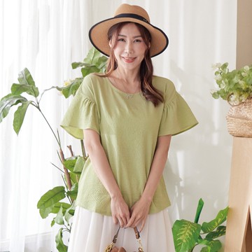 imaco旗艦店 小香風輕涼雲朵精品上衣(4色)