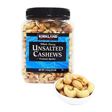 【現貨】Kirkland Signature 科克蘭 無調味腰果 1.13公斤