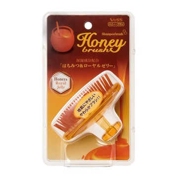 Vess頭皮按摩刷-蜂蜜