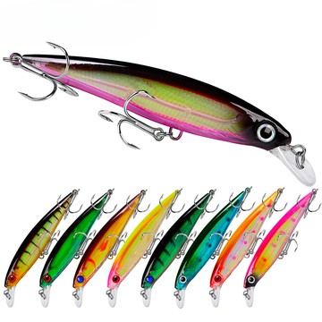 【TTFF】11CM路亞餌米諾13.4G 遠拋投懸浮魚餌漁具店翹嘴絕殺現貨批發