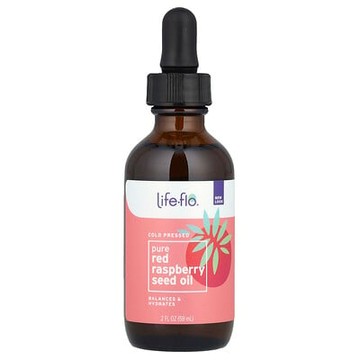 Life-flo, 全正樹莓籽油，2 液量盎司（59 毫升）
