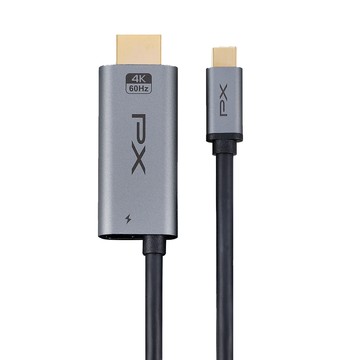 PX 4K手機轉電視 Type C to HDMI 支援PD快充 100W 4K/60Hz高畫質影音轉換線 手機同屏線(MHC-100C)