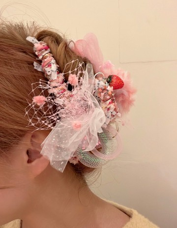 草莓奶昔鯊魚夾