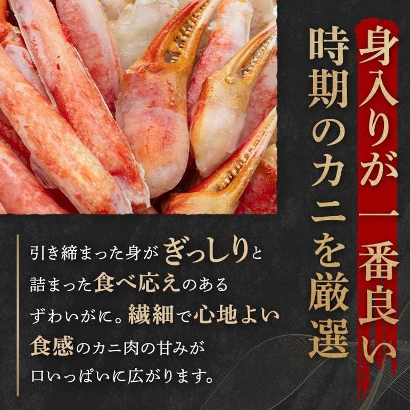 ROYAL GREENLAND 本 ズワイガニ ボイル 切りガニ 総重量 1.3kg 内容量 1kg 冷凍 特大 ギフト 贈り物 プレゼント