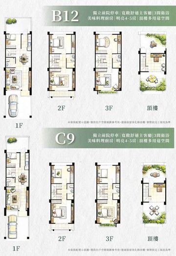世紀花園31～大甲外埔都便利～前院停車大地坪｜台中市潭子區和平路