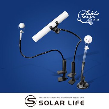 Solar Life 索樂生活 桌球回球訓練器(吸盤/夾台).乒乓練習器 桌球訓練器 桌球自練器 單人乒乓球 練習固定動作