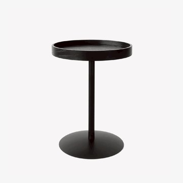 台灣 居然家居 JURAN 好FUN鬆 端盤邊桌（迷霧黑）