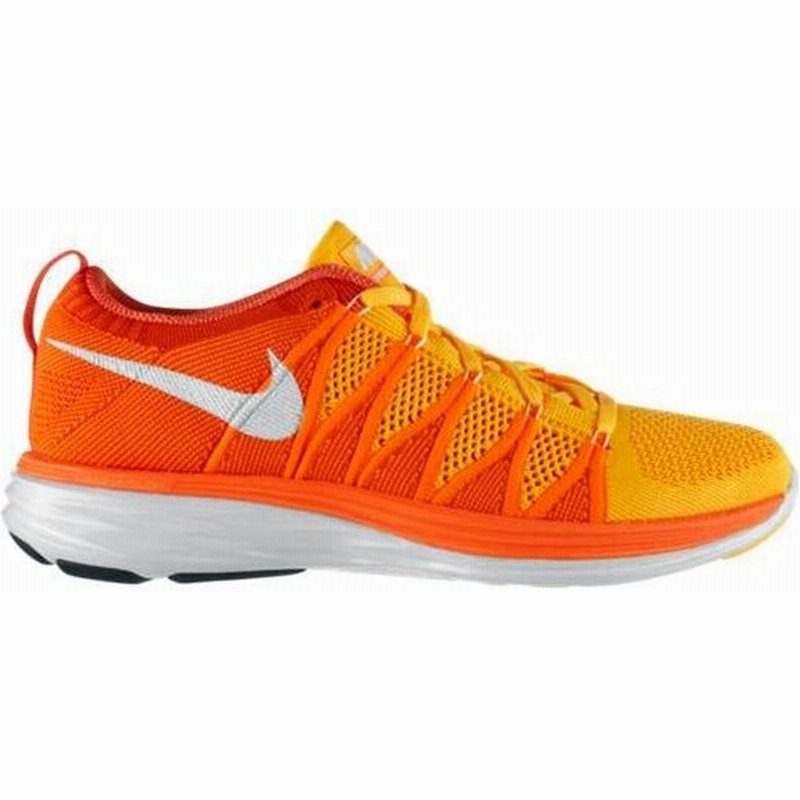 セール Nike ナイキ ランニング メンズランニングシューズ フライニット ルナ2 6465 800 メンズ Orange White 通販 Lineポイント最大0 5 Get Lineショッピング