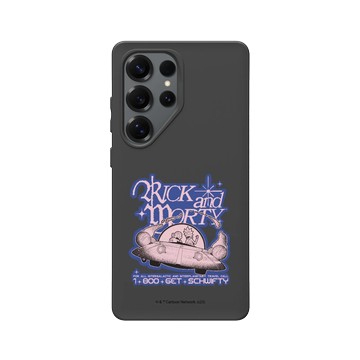 Galaxy S25 Ultra SolidSuit 黑 - 瑞克和莫蒂 Rick and Morty - 瑞克和莫蒂-太空船熱線