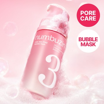 numbuzin No.3 PHA Skin Prep Bubble Mask 90ml