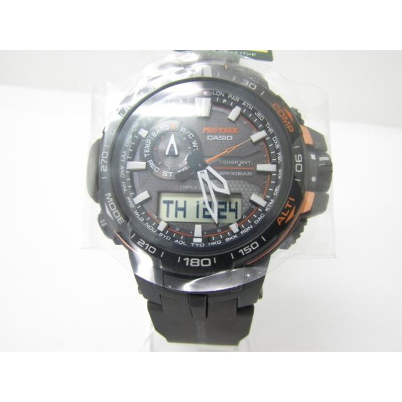 未使用 CASIO PRO TREK カシオ プロトレック PRW-6000Y-1JF タフソーラー 腕時計♪AC18887 |  LINEブランドカタログ