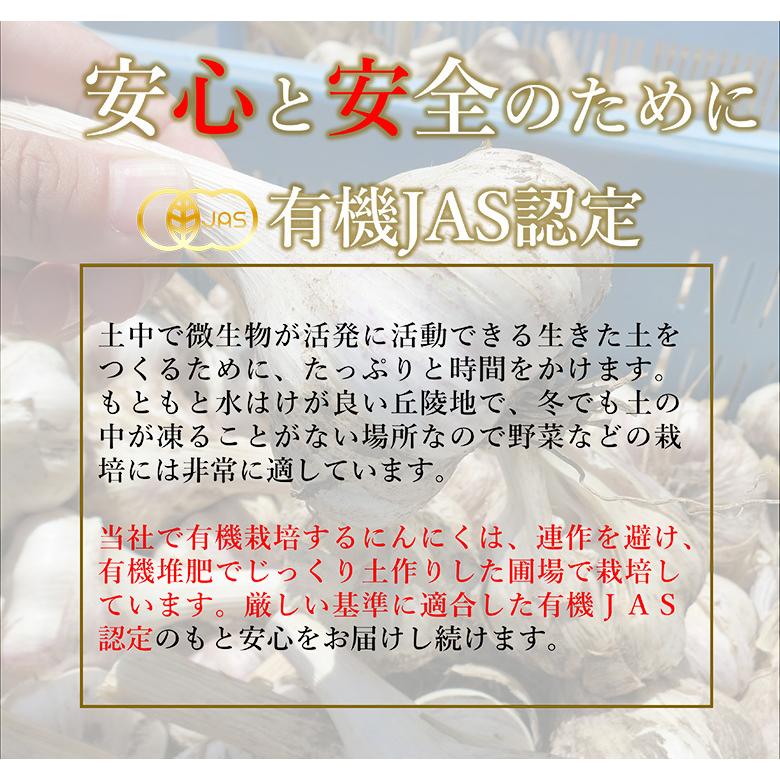 遠赤愛媛有機八片黒にんにく M玉 6個入り 5個セット購入で1個サービス