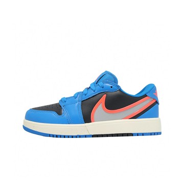 Nike 休閒鞋 Air Jordan 1 Low RM GS 大童 女鞋 藍 AJ1 HQ2024-400