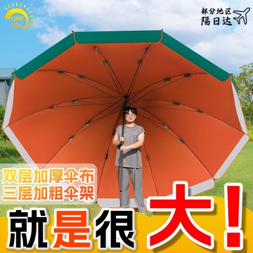 {臺灣公司貨 可打統編}遮陽傘大型戶外擺攤專用雨傘太陽傘大傘庭院傘做生意的商用定制傘