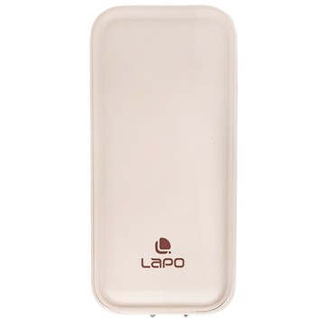 LaPO 20W雙向快充二合一充電器行動電源 5000mAh 自帶Lightning充電線  WT-06  奶茶