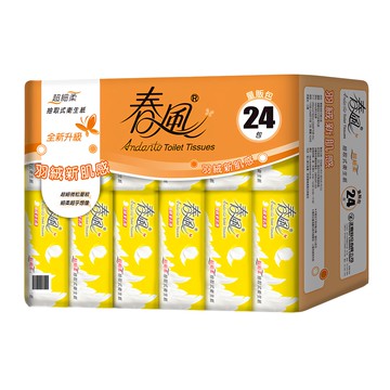 春風 超細柔抽取式衛生紙  24包  1袋