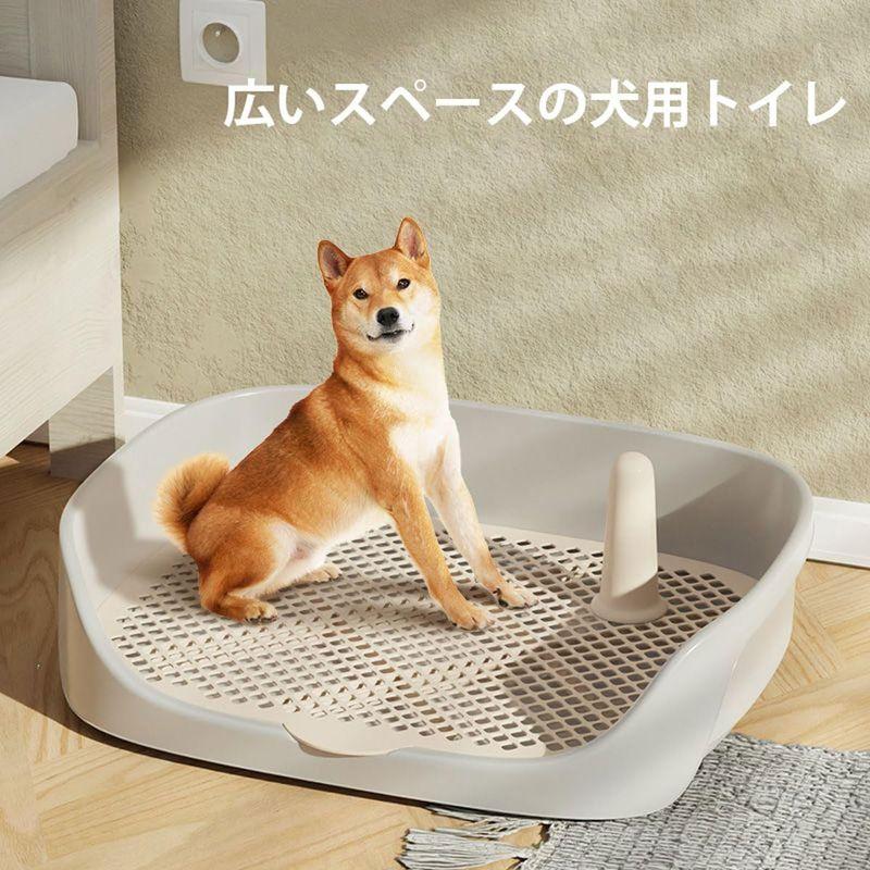 犬 トイレ オス トイレトレーニング トレー トイレトレー トイレ 囲い 犬トイレ 犬 はみ出し 飛び散り 防止 おす 雄 子犬 犬用 メッシュ ペットトイレ