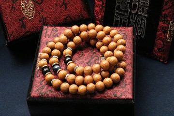 特精工老料滿花六道木 8mm 手持型 黑曜石 虎眼石隔珠 客製化串珠