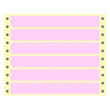 華麗牌 電腦列印標籤 單排 WL-5016R  6格  900張