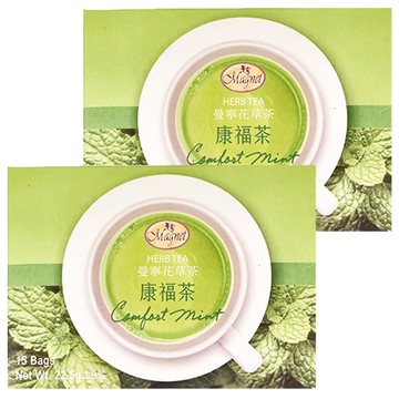 Magnet 曼寧 健康花草 康福茶  1.5g  15包  2盒