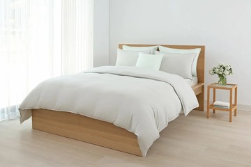 台中mayu+日本原裝經典LOGO雙人全套床組-A107