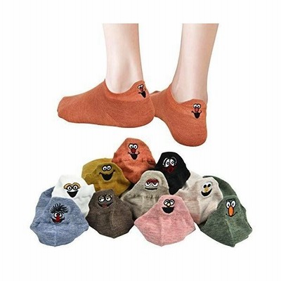 Lighsele 靴下 レディース 刺繍 くるぶしソックス 可愛いソックス 綿 脱げにくい 蒸れない 通勤 通学 カジュアル 春 夏 秋通用 ファッシ 通販 Lineポイント最大get Lineショッピング