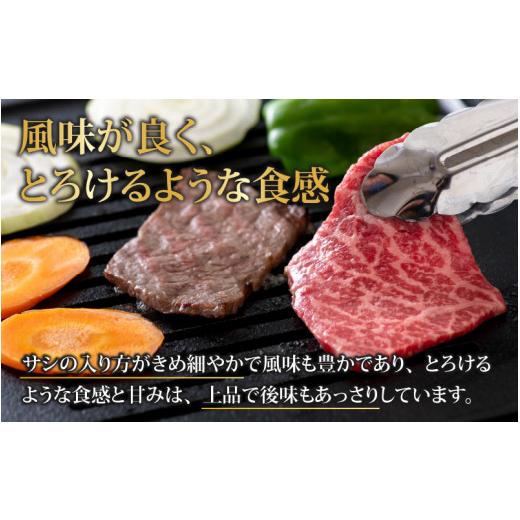 ふるさと納税 福井県 勝山市 若狭牛 モモ肉 焼肉用 270g×2パック 計540g [B-058002]