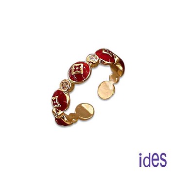 ides愛蒂思 輕珠寶時尚設計開運系列戒指/財源滾滾