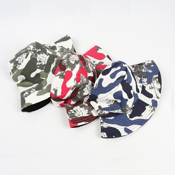 現貨+預購 防曬帽漁夫帽遮陽帽大帽簷戶外登山帽透氣-迷彩摺疊男女帽子3色74cq16【獨家進口】【米蘭精品】